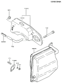 Page A Diagram and Parts List for FA076D ES05 Kawasaki Engine