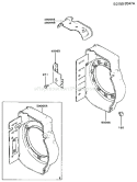 Page D Diagram and Parts List for FA076D ES05 Kawasaki Engine