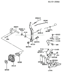 Page C Diagram and Parts List for FA076D FS04 Kawasaki Engine