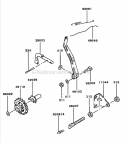 Control-Equipment Diagram and Parts List for FA130D-AS10  Kawasaki Engine