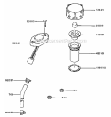Fuel-Tank_Fuel-Valve Diagram and Parts List for FA130D-AS10  Kawasaki Engine
