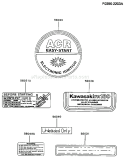 Page G Diagram and Parts List for FA130D AS18 Kawasaki Engine