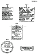 Part Location Diagram of 56040-2230 Kawasaki Label-Warning