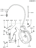 Page F Diagram and Parts List for FA130D BS10 Kawasaki Engine