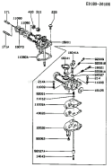 Part Location Diagram of 16028-2062 Kawasaki Chamber-Mixing