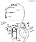 Part Location Diagram of 14025-2015 Kawasaki Cover