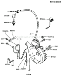 Page F Diagram and Parts List for FA130D AS21 Kawasaki Engine