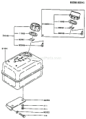 Page G Diagram and Parts List for FA130D AS21 Kawasaki Engine