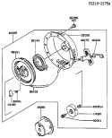 Page L Diagram and Parts List for FA130D CG20 Kawasaki Engine