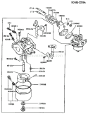 Part Location Diagram of 92009-2154 Kawasaki Screw