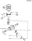 Page J Diagram and Parts List for FA130D CS08 Kawasaki Engine