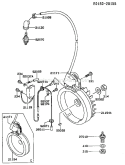 Page F Diagram and Parts List for FA130D CS15 Kawasaki Engine