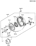 Page J Diagram and Parts List for FA130D CS20 Kawasaki Engine