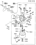 Part Location Diagram of 16030-2051 Kawasaki Valve-Float