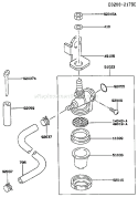 Part Location Diagram of 51036-2063 Kawasaki Cup-Fuel Tap