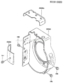 Page E Diagram and Parts List for FA130D FJ80 Kawasaki Engine