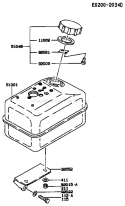 Page G Diagram and Parts List for FA130D ES01 Kawasaki Engine