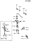 Page I Diagram and Parts List for FA130D ES01 Kawasaki Engine