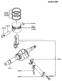Page I Diagram and Parts List for FA130D CS20 Kawasaki Engine