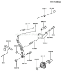 Part Location Diagram of 49103-2061 Kawasaki Arm-Governor