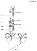 Page L Diagram and Parts List for FA130D MS00 Kawasaki Engine
