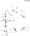 Page I Diagram and Parts List for FA130D MS00 Kawasaki Engine