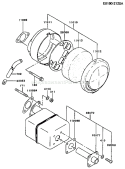 Page A Diagram and Parts List for FA210D AS21 Kawasaki Engine