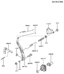 Page C Diagram and Parts List for FA210D AS21 Kawasaki Engine