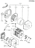 Page A Diagram and Parts List for FA210D AS22 Kawasaki Engine