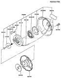 Part Location Diagram of 59101-2062 Kawasaki Reel