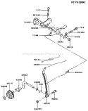 Part Location Diagram of 92081-2157 Kawasaki Spring