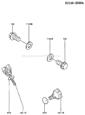 Page I Diagram and Parts List for FA210D CM81 Kawasaki Engine