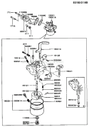 Part Location Diagram of 49121-2061 Kawasaki Nozzle-Main-#5I