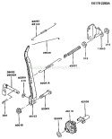 Part Location Diagram of 11043-2101 Kawasaki Bracket