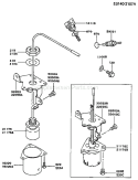 Part Location Diagram of 21176-2061 Kawasaki Sensor