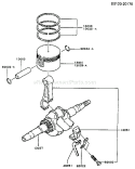 Page I Diagram and Parts List for FA210D ES10 Kawasaki Engine