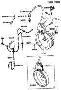 Page F Diagram and Parts List for FA210D HS01 Kawasaki Engine