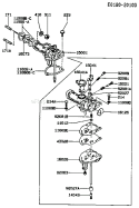 Page B Diagram and Parts List for FA210D GS05 Kawasaki Engine