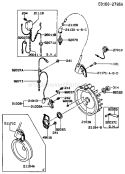 Part Location Diagram of 21194-2010 Kawasaki Flywheel-Comp