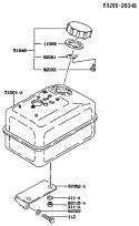 Page G Diagram and Parts List for FA210D GS05 Kawasaki Engine