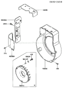 Page D Diagram and Parts List for FA210D MS00 Kawasaki Engine