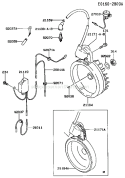 Part Location Diagram of 21171-2167 Kawasaki Coil-Assy-Ignition
