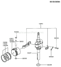 Page J Diagram and Parts List for FA210R AS02 Kawasaki Engine