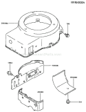 Page D Diagram and Parts List for FA210R AS02 Kawasaki Engine