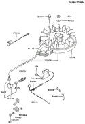 Page F Diagram and Parts List for FA210R AS02 Kawasaki Engine