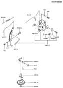 Page C Diagram and Parts List for FA210R AS02 Kawasaki Engine