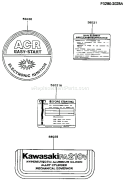 Page H Diagram and Parts List for FA210R AS02 Kawasaki Engine