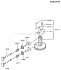 Page L Diagram and Parts List for FA210R BS01 Kawasaki Engine