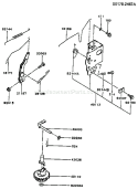 Part Location Diagram of 16169-2087 Kawasaki Link-Choke