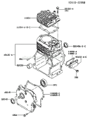 Part Location Diagram of 11060-2030 Kawasaki Gasket
